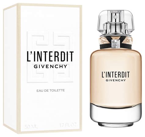 givenchy l interdit 50ml|givenchy eau de parfum interdit.